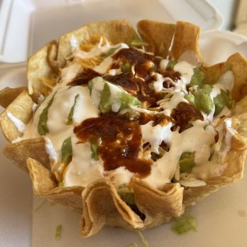 El Charro Taqueria - Taco Salad with carnitas - Tacos Near Me - Mammoth Lakes, California