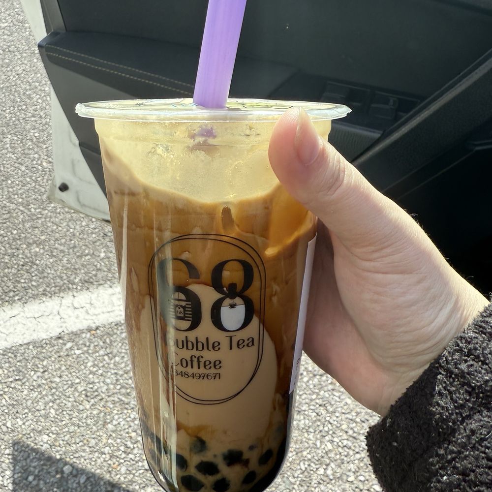 Dirty brown sugar milk tea