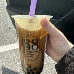 Dirty brown sugar milk tea Dirty brown sugar milk tea