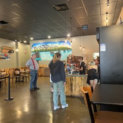 All Star Bagels - Dining area