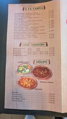 Menu photo 8 Las Cazuelas San Jose, CA Menu photo 8 Las Cazuelas San Jose, CA