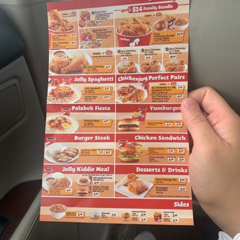 Jollibee - Limited menu items at Jollibee. This is the menu they have available. - Chicken Shop Near Me - Plano, Texas Jollibee - Limited menu items at Jollibee. This is the menu they have available. - Chicken Shop Near Me - Plano, Texas