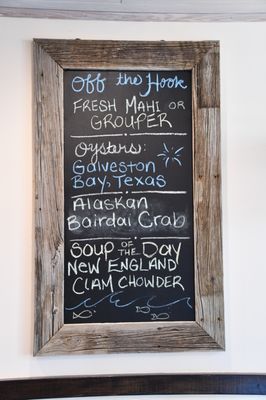 Menu photo 8 Off The Hook at Inlet Harbor Ponce Inlet, FL