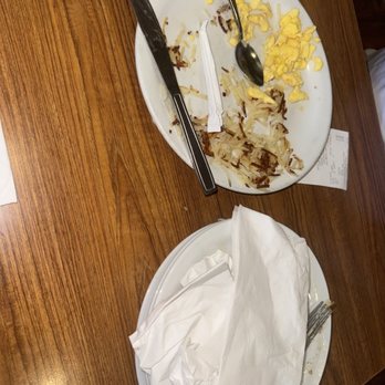 Denny's - Empty plates, need I say more? Thank you so much to our server Vanessa! - Diners Near Me - Fontana, California Denny's - Empty plates, need I say more? Thank you so much to our server Vanessa! - Diners Near Me - Fontana, California