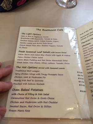Menu photo 4 The Boathouse Cafe Dublin, D