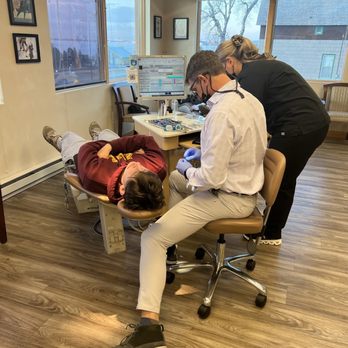 Carlson Orthodontics - Dr. Carlson taking exception care of our patients. - Orthodontists Near Me - Duluth, Minnesota
