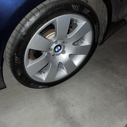2005 BMW 530i rims post-repair from Desert Wheel Repair 2005 BMW 530i rims post-repair from Desert Wheel Repair