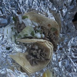 dry carne asada tacos