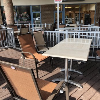 Yorktowne Center - The outside seating area - Shopping Centers Near Me - Falls Church, Virginia