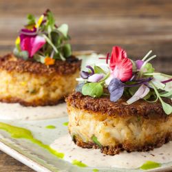 Bluewater Grill - Crab Cake perfection!