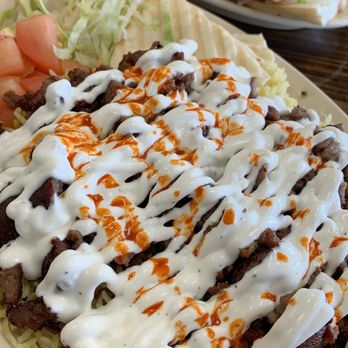 Busy Boy - Gyro over rice and crispy chicken sandwich (extra spicy) - Sandwiches Near Me - Houston, Texas Busy Boy - Gyro over rice and crispy chicken sandwich (extra spicy) - Sandwiches Near Me - Houston, Texas