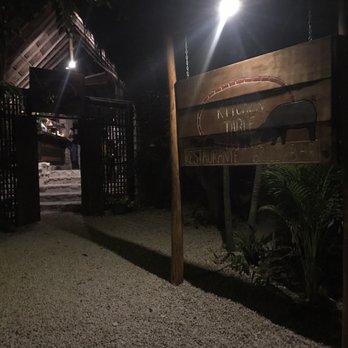 Kitchen Table - Outside of the restaurant - Portuguese Near Me - Tulum, ROO