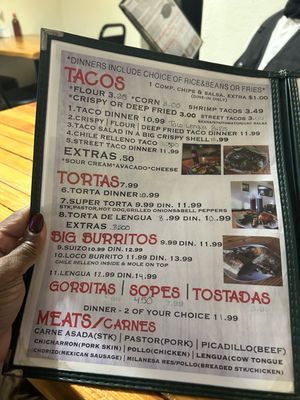 Menu photo 2 Los Cantaritos Chicago, IL