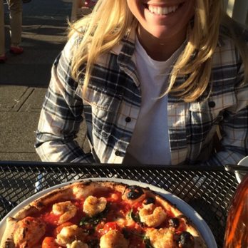 S Egidio - Foodgf with her Amalfi pie - Pizza Near Me - Ridgewood, New Jersey S Egidio - Foodgf with her Amalfi pie - Pizza Near Me - Ridgewood, New Jersey