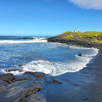 Punalu'u Black Sand beach - Beaches Near Me Punalu'u Black Sand beach - Beaches Near Me