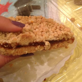 Sweet Mandy B's - Apricot bar- meh... Streusel topping needs more flavor/sweet - Bakeries Near Me - Chicago, Illinois Sweet Mandy B's - Apricot bar- meh... Streusel topping needs more flavor/sweet - Bakeries Near Me - Chicago, Illinois