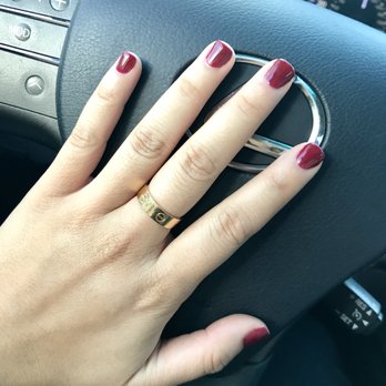 Jazzy Nail Bar - Malaga Wine OPI Gel - Nail Salons Near Me - Knoxville, Tennessee