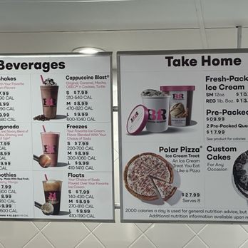 Baskin Robbins - Menu - Ice Cream & Frozen Yogurt Near Me - Santee, California Baskin Robbins - Menu - Ice Cream & Frozen Yogurt Near Me - Santee, California