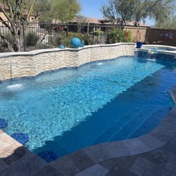 Sunset Pools - Complete backyard pool remodel !