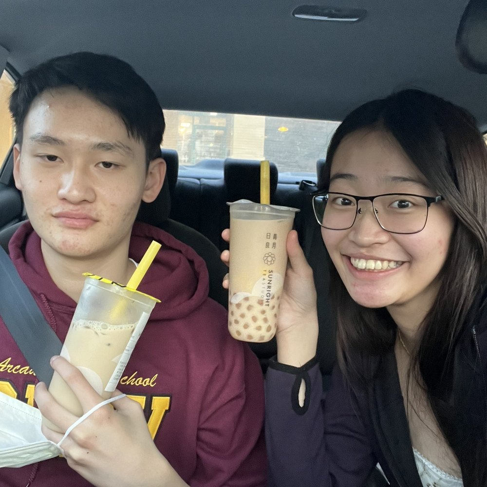 Sunright Tea Studio - Arcadia - Ceylon Milk Tea (Right) and Pudding Boba Milk (Left) 5/5 both - Bubble Tea Near Me - Arcadia, California Sunright Tea Studio - Arcadia - Ceylon Milk Tea (Right) and Pudding Boba Milk (Left) 5/5 both - Bubble Tea Near Me - Arcadia, California