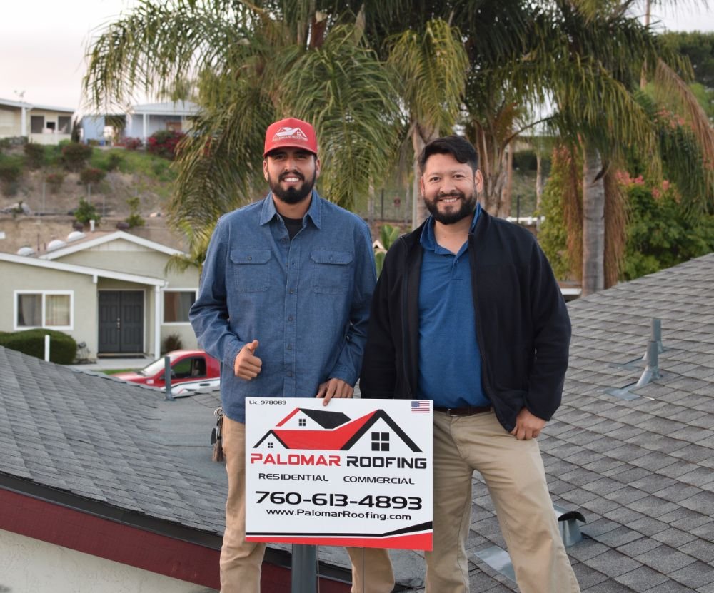 Slide of Palomar Roofing