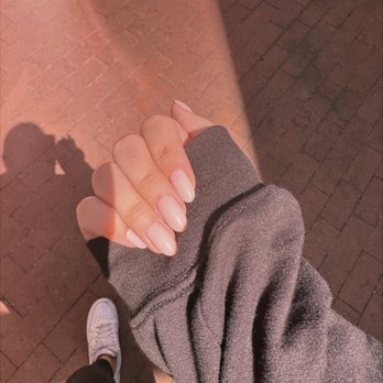 The Nailverse By Cassandra - Structured Gel manicure, almond shape, color is: OPI bubble bath + put it in neutral - Nail Technicians Near Me - Orange County, California