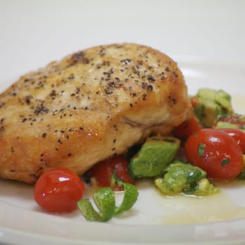 Center Table - Seared chicken with avocado salad - Caterers Near Me - Florence, Kentucky