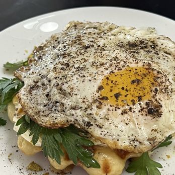 Mea Culpa Cafe - Goat cheese waffle - Cafes Near Me - Norfolk, Virginia
