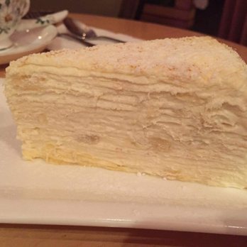 Prince Tea House - Durian Crepe Cake - Desserts Near Me - Brooklyn, New York Prince Tea House - Durian Crepe Cake - Desserts Near Me - Brooklyn, New York