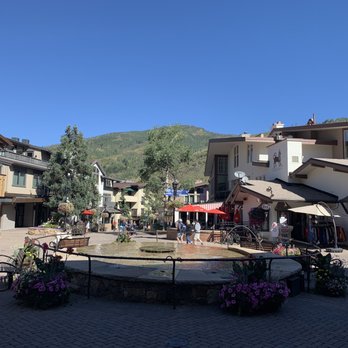 Big Bear Bistro - The view at the fountain near this great Bistro! - Breakfast & Brunch Near Me - Vail, Colorado