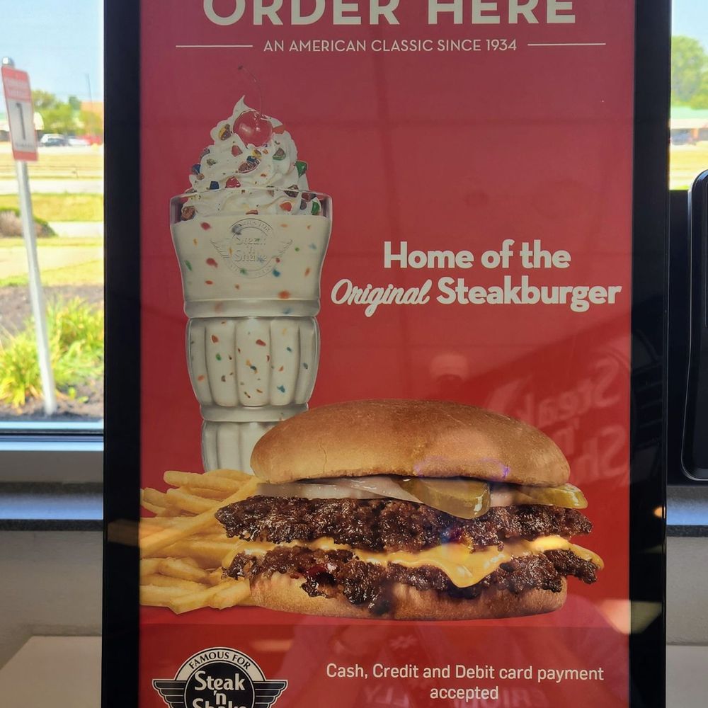 Original steak n shake menu (30) 사진