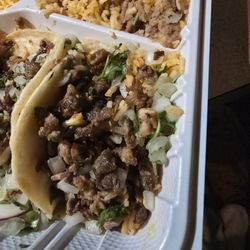 Firing Center Chevron/Bullseye Burgers Subs and more - Normal taco from this place  $23 dollars of no thanks