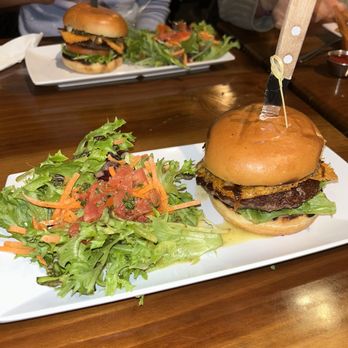 One 11 Kitchen & Bar - Garlic Breath Burger - New American Near Me - Nevada City, California