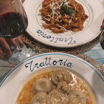 Trattoria Il Solitario - Shrimp ravioli - Italian Near Me - Capri, NA Trattoria Il Solitario - Shrimp ravioli - Italian Near Me - Capri, NA