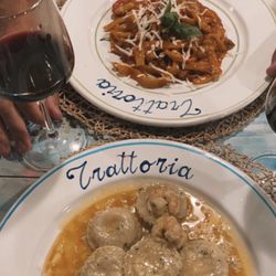 Trattoria Il Solitario - Shrimp ravioli