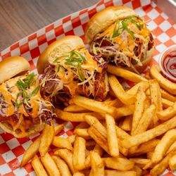 Scratch Wings - Our famous Korean Fried Chicken Sliders - "make it a Combo!"