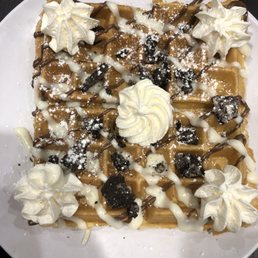 Nutella Oreo waffle Nutella Oreo waffle