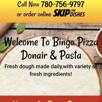 Bingo Pizza Pasta & Donair - Fresh dough, tasty! - Donairs Near Me - Edmonton, Alberta Bingo Pizza Pasta & Donair - Fresh dough, tasty! - Donairs Near Me - Edmonton, Alberta