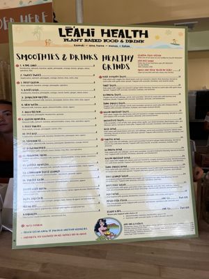 Menu photo 8 Leahi Health Honolulu, HI Menu photo 8 Leahi Health Honolulu, HI