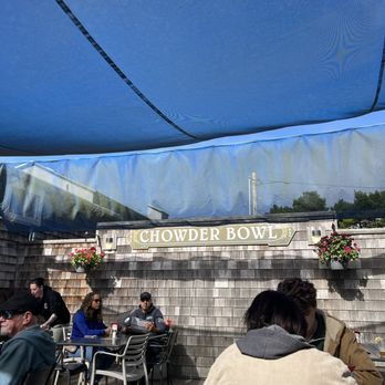 Chowder Bowl - Deck - Seafood Near Me - Newport, Oregon