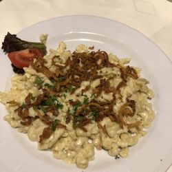 Bräustüble Bonstetten - Käsespätzle Langweilig, schmecken nach nichts, Käse nicht auszumachen...