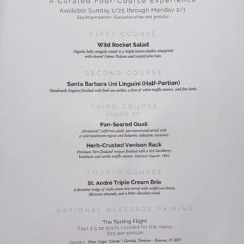 Wildest Restaurant & Bar - Celebrating the "Passion4Pinot" Festival with a special 4-course menu. - New American Near Me - Palm Desert, California Wildest Restaurant & Bar - Celebrating the "Passion4Pinot" Festival with a special 4-course menu. - New American Near Me - Palm Desert, California