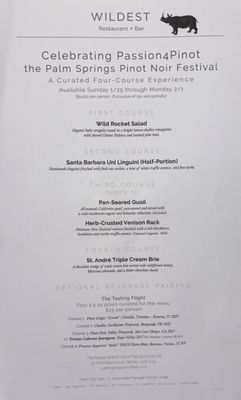 Menu photo 5 Wildest Restaurant & Bar Palm Desert, CA Menu photo 5 Wildest Restaurant & Bar Palm Desert, CA