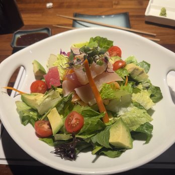 Crazy Rock'N Sushi - Fullerton - Sashimi Salad - Japanese Near Me - Fullerton, California