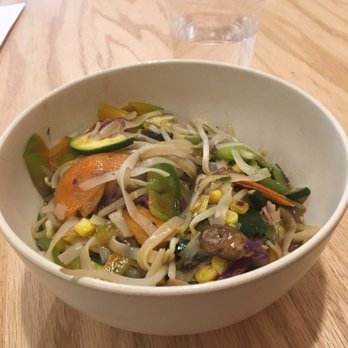 Brightwok Kitchen - Custom veggie bowl with rice noodles - Asian Fusion Near Me - Chicago, Illinois