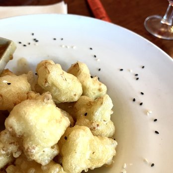 West Street Grill - Power Puff Girls: (Cauliflower Tempura+Blk&Whte Sesame Seeds) - New American Near Me - Litchfield, Connecticut West Street Grill - Power Puff Girls: (Cauliflower Tempura+Blk&Whte Sesame Seeds) - New American Near Me - Litchfield, Connecticut
