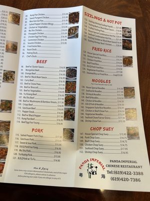 Menu photo 3 Panda Imperial Chula Vista, CA