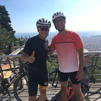 Montefusco Cycling - Claudio Left Michael Right - Bike Rentals Near Me - Barcelona, B