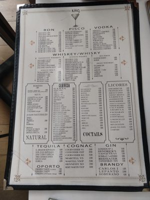 Menu photo 2 Bistro Km 0 Santiago, RM