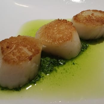 Barcelona Reston - Seared Scallops - Can't go wrong with these if you love scallops. Cooked to perfection. Great sear on top. - Tapas/Small Plates Near Me - Reston, Virginia